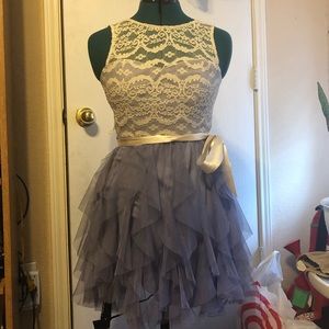 Lavender formal dress